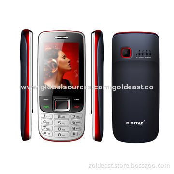 2.4-inch QVGA 240 x 320 Pixels Function Phones, Dual-SIM, Dual-standby, Support TF Card